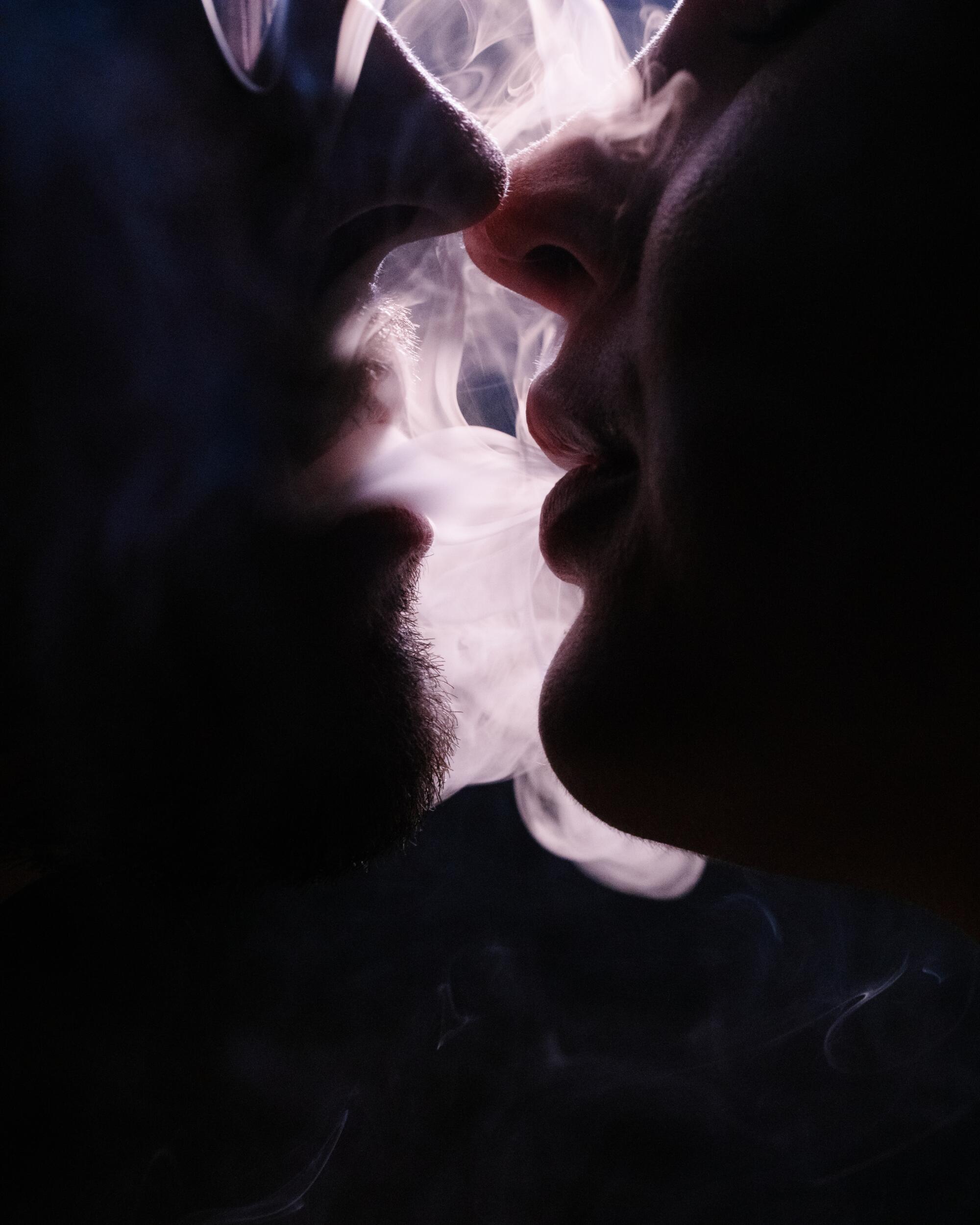 Bongs for smoking weed. Drug paraphernal, Stock Video