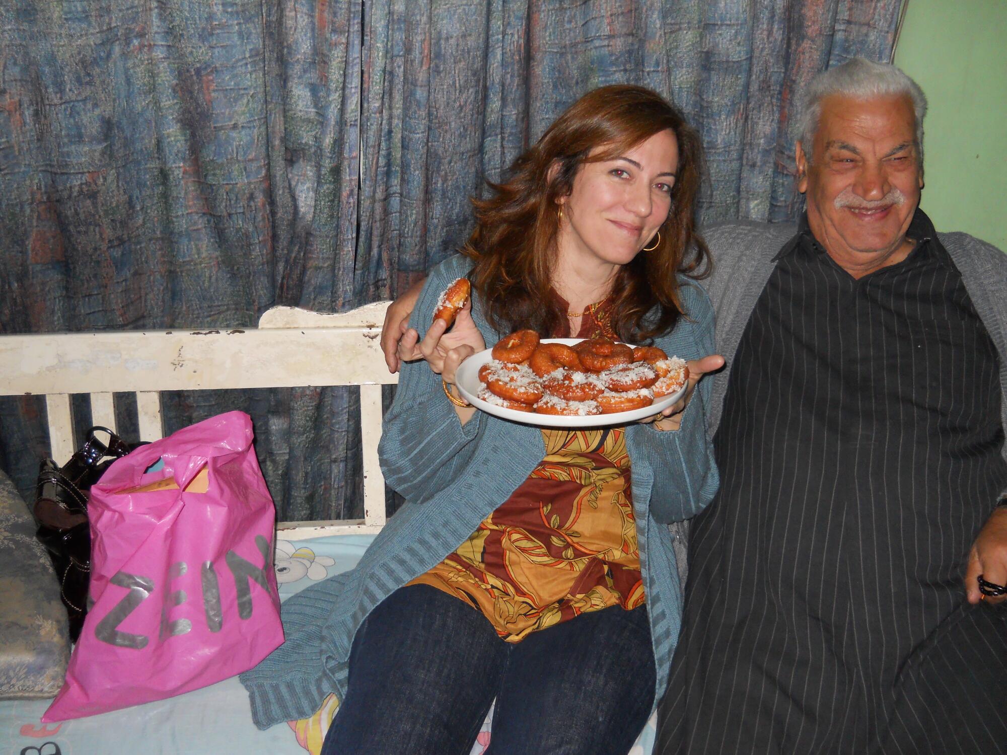 Nov 2011, Baghdad, Iraq, author Lorraine Ali's inside home of Uncle Khairy, age 79. 