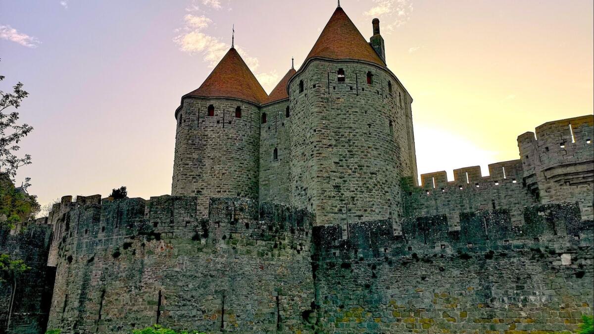 The famous fortress in Carcassonne, France, considered a Cathar stronghold at one time.