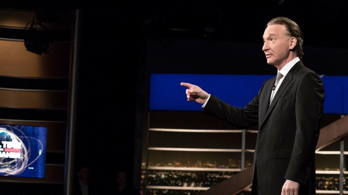 Bill Maher of HBO's "Real Time With Bill Maher."