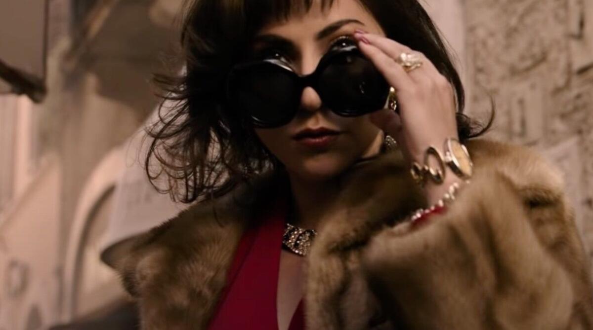 Lady Gaga en una de las escenas de "House of Gucci'