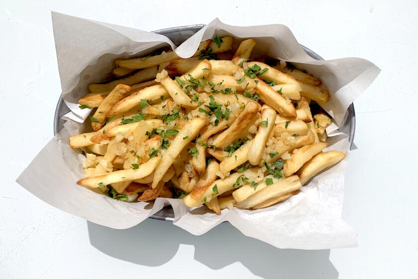 Garlic fries recipe by Genevieve Ko.