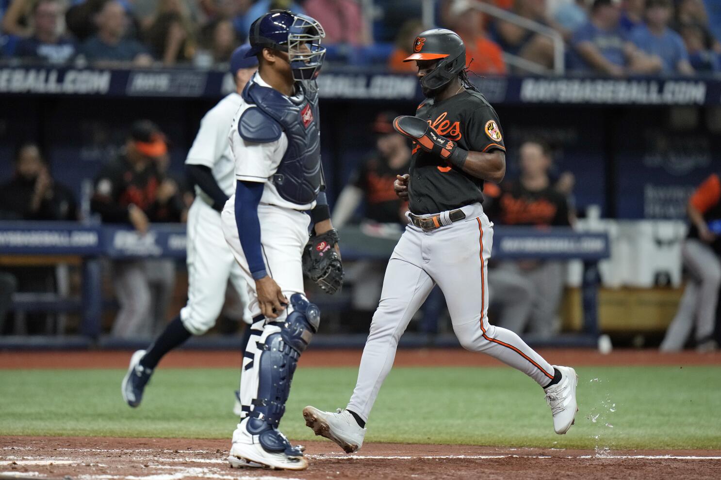 Mateo has 5 hits, Orioles pound Rays 10-3 for 8th win in 10 - The