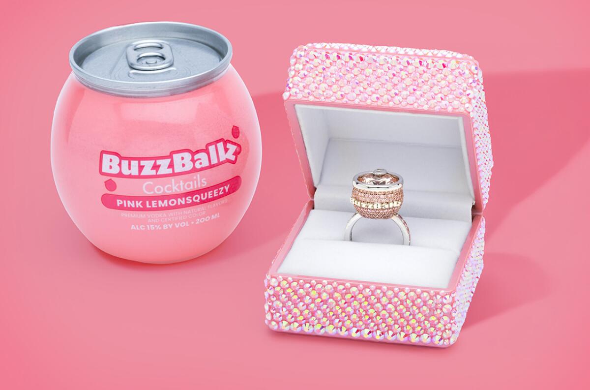 BuzzBallz Auctions Pink Diamond Ring in Valentine’s Day eBay Auction ...
