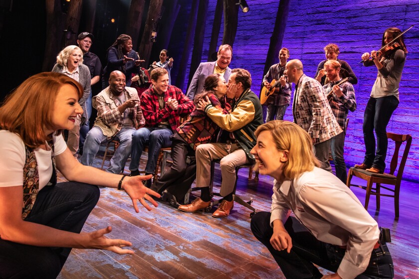 The North American tour company of "Come From Away."