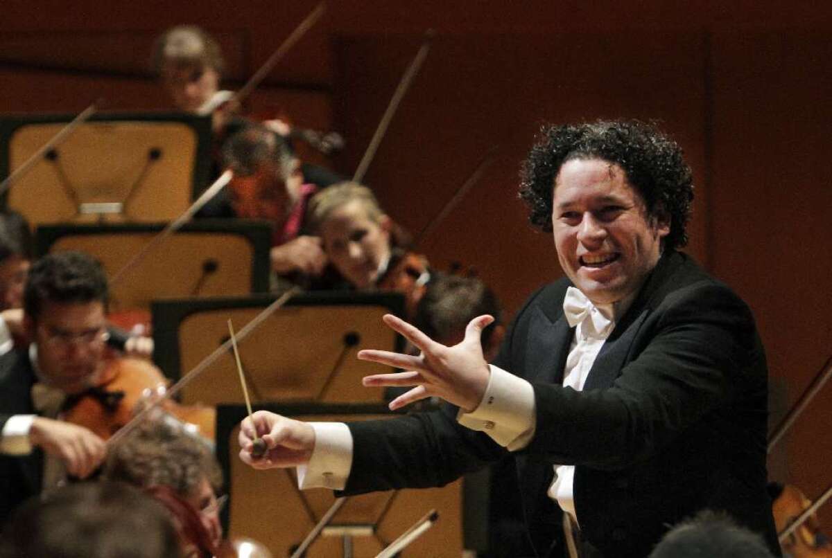 Gustavo Dudamel conducts the L.A. Philharmonic.