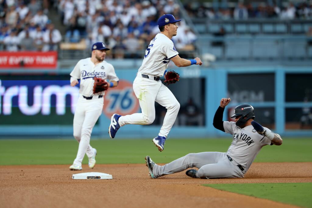 Dodgers' Tommy Edman did little things in World Series Game 1 - Los ...