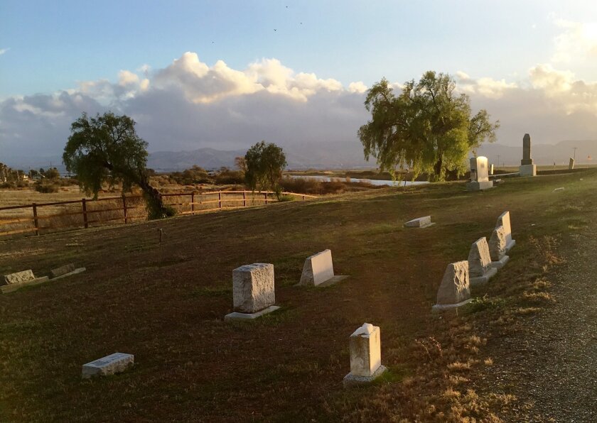 Collinsville cemetery in the Sacramento delta area will be the final resting place of the memorial to Point Loma fisherman Vito Romani, who disappeared at sea on Dec. 5, 2004. His body was never recovered and his parents later moved to Collinsville where his father's family grew up.