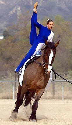 Kendall McArthur became an expert horsewoman, earning fistfuls of ribbons. She performed on Dec. 15, 2002, with the Classical Equus Royal Vaulters in Lake View Terrace. Over the years, she hung her prizes on a string across her bedroom -- 98 ribbons in all, a satin rainbow of blue, yellow, red and pink.