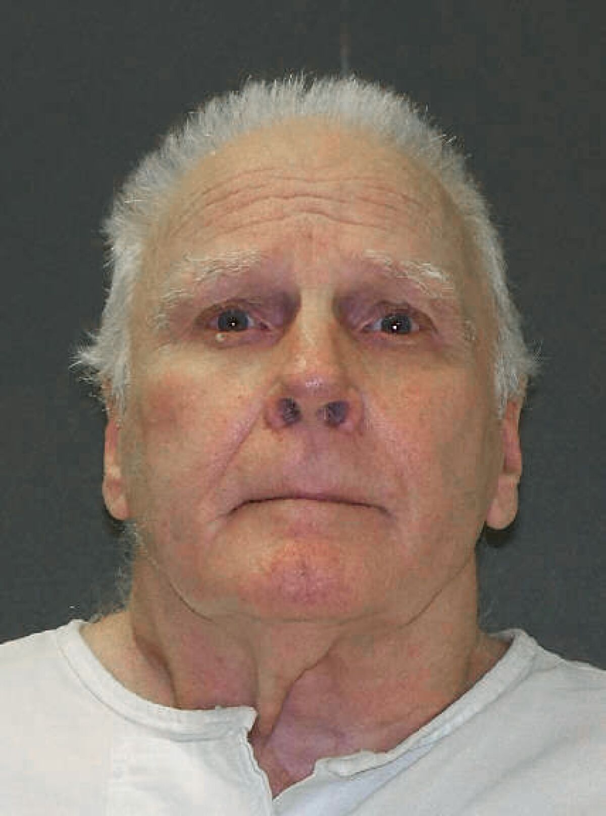 In this undated photo provided by the Texas Department of Criminal Justice, shows death row inmate Carl Wayne Buntion. Buntion, Texas' oldest death row inmate, faces execution for killing a Houston police officer nearly 32 years ago during a traffic stop. (Texas Department of Criminal Justice via AP)