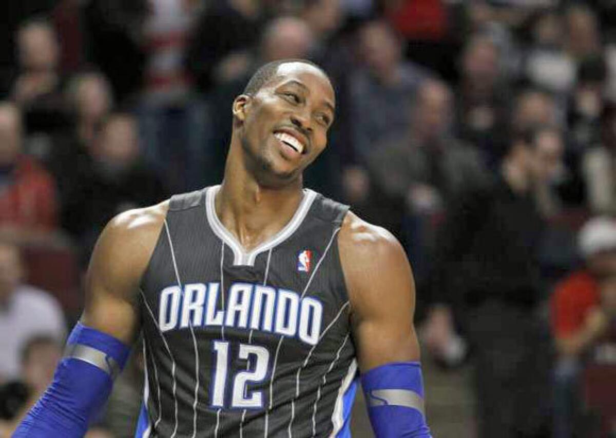 Orlando center Dwight Howard, who could become a free agent after this season, has been the subject of much trade speculation.