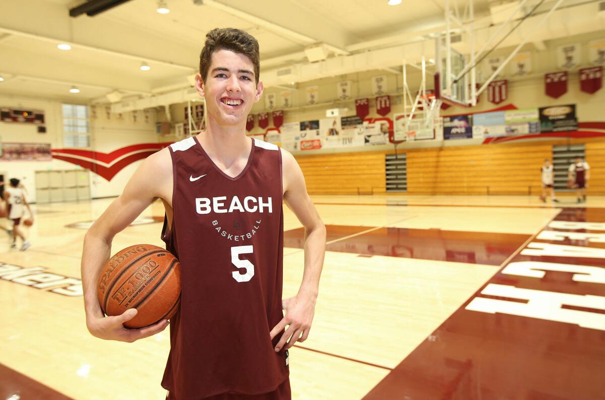 Nolan Naess is averaging 19.7 points, 6.3 rebounds, 2.25 assists and 1.3 steals per game as a junior for the Laguna Beach boys' basketball team.