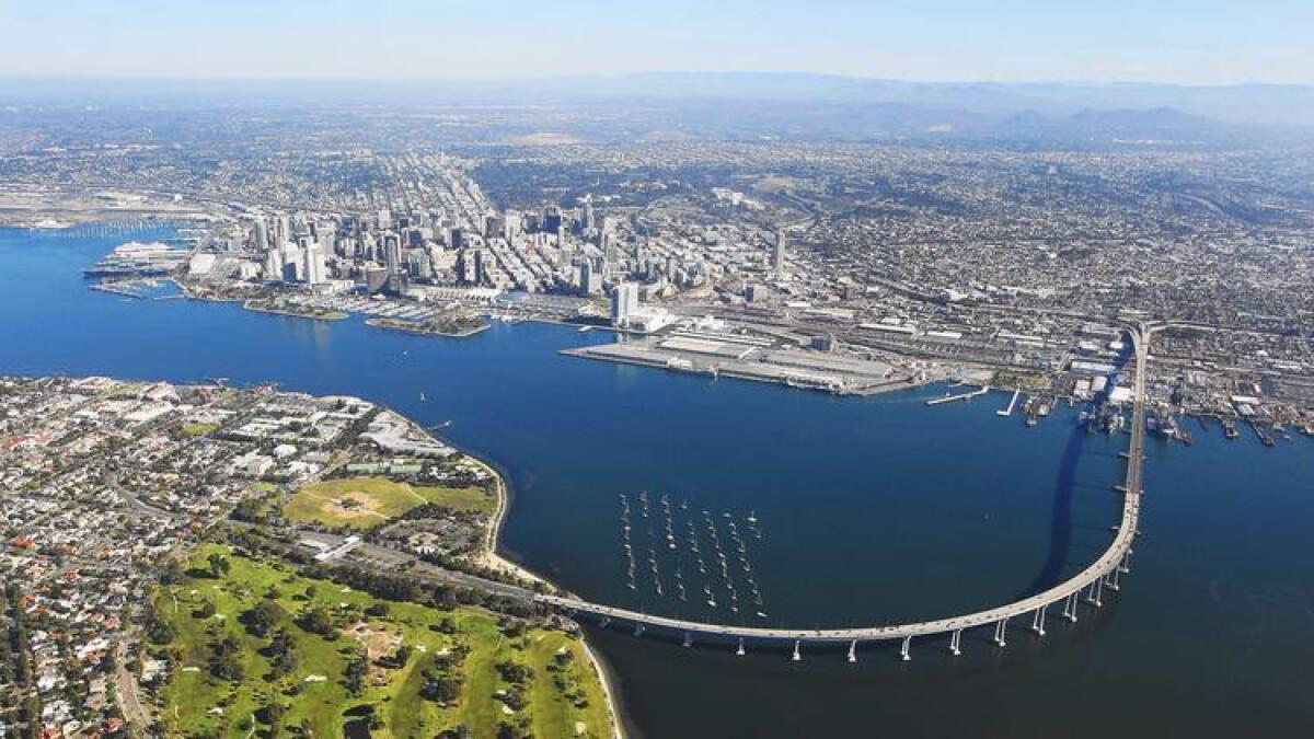 El puente San Diego-Coronado, escena de cientos de suicidios.