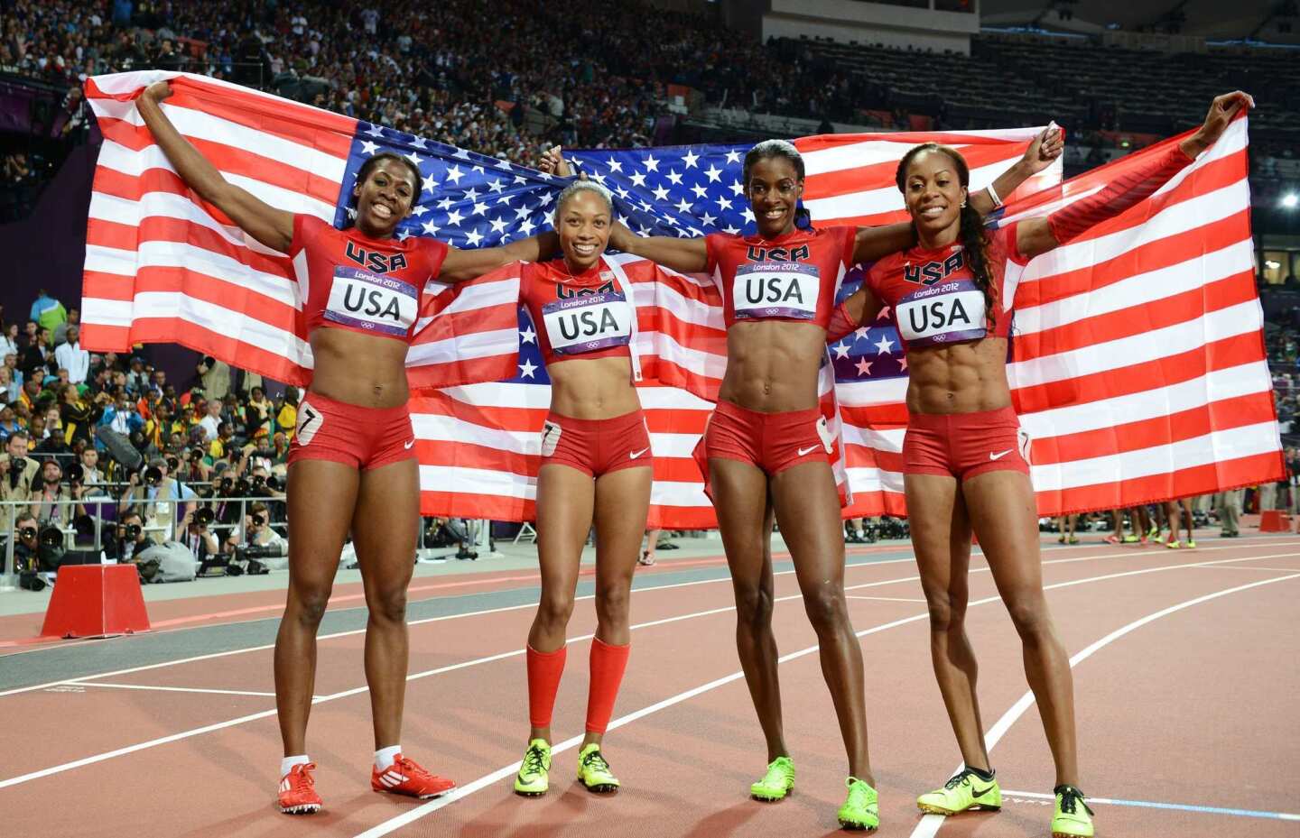 Women's 4x400-meter relay team