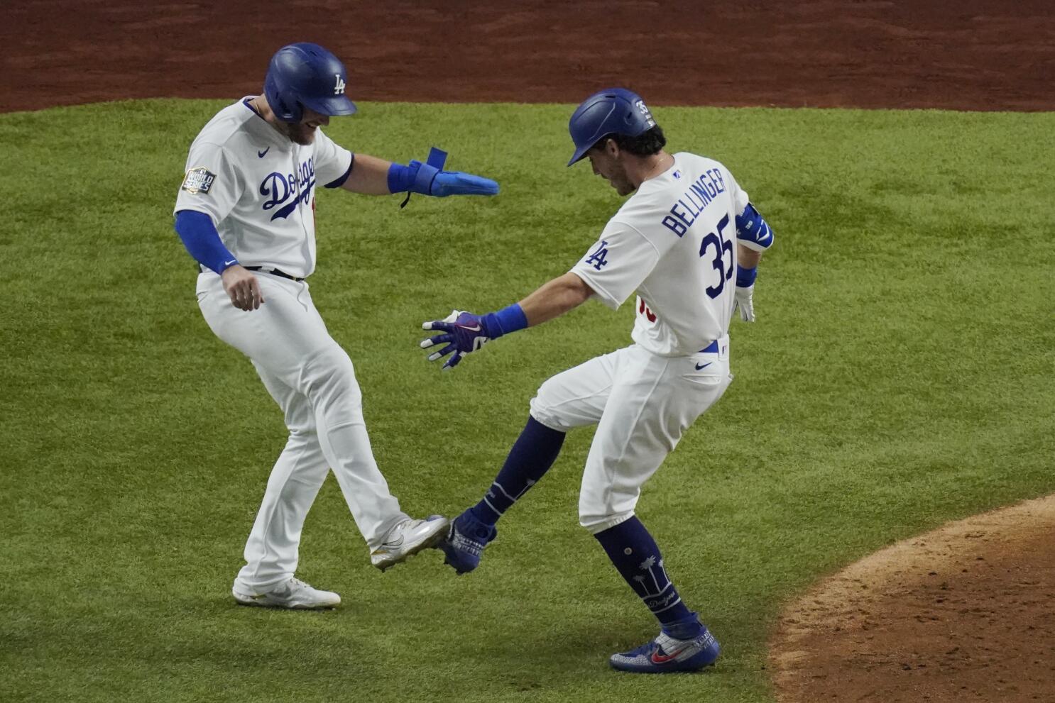 Cody Bellinger on home run, win, 08/30/2020