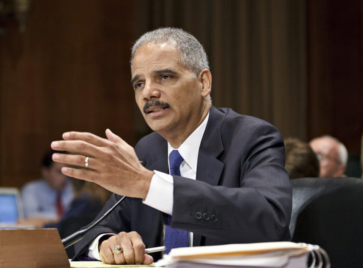 Atty. Gen. Eric H. Holder Jr. has been at the center of the political firestorm over Operation Fast and Furious.