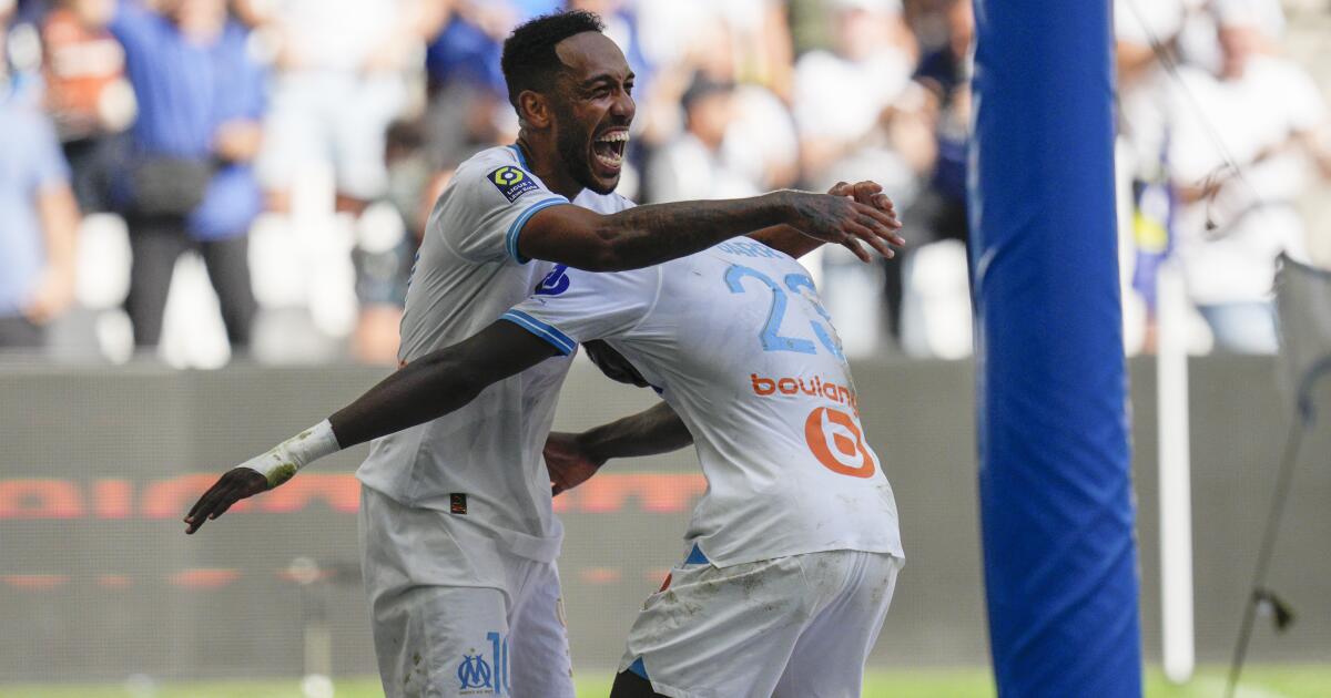 Photo of L’entraîneur marseillais Gattuso a remporté sa première victoire lorsque l’attaquant Aubameyang a marqué un but contre Le Havre