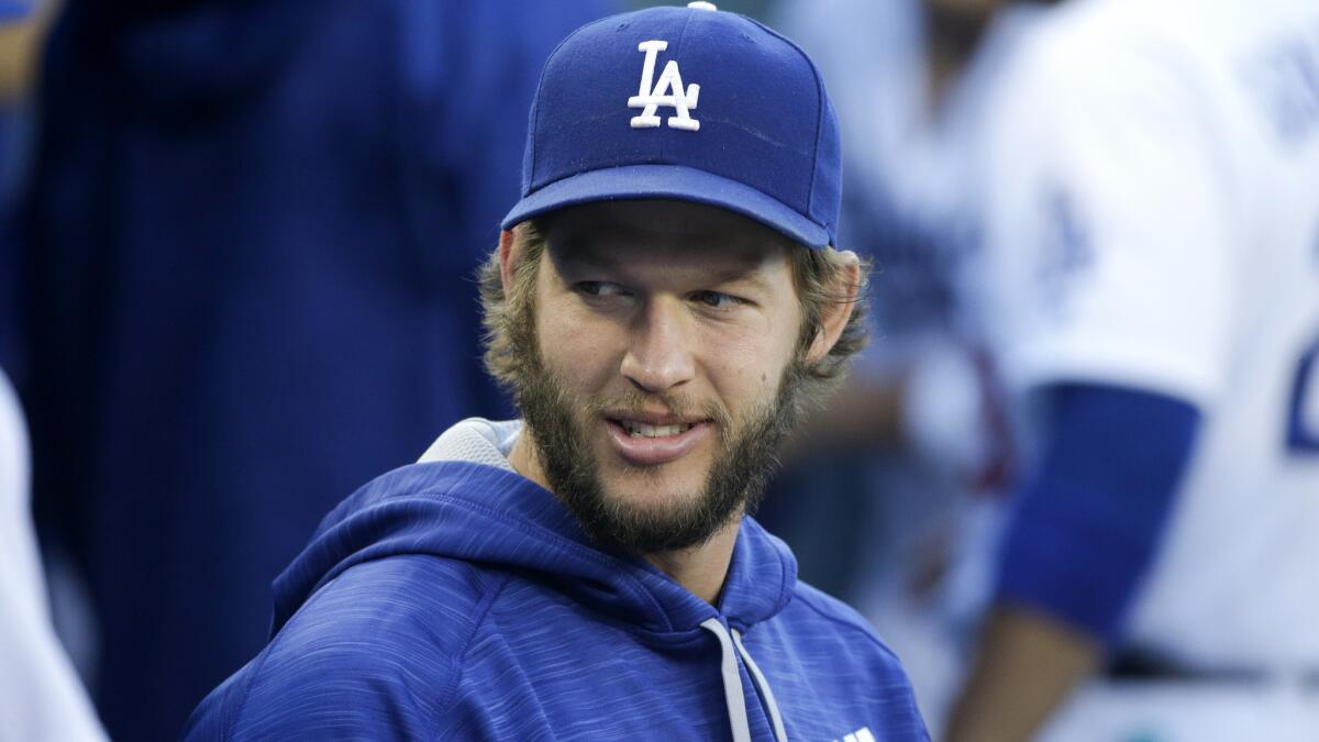 Clayton Kershaw took a big step toward returning to the Dodgers on Saturday night.