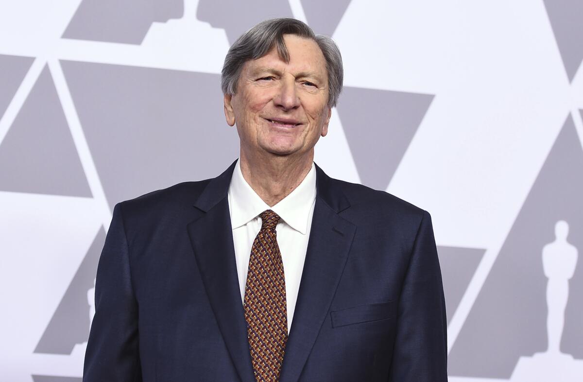 John Bailey arrives at a Beverly Hills luncheon for Academy Awards nominees in 2018.