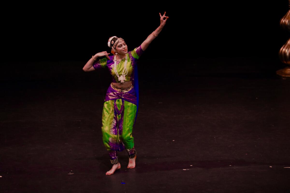 Naisha Patel performing
