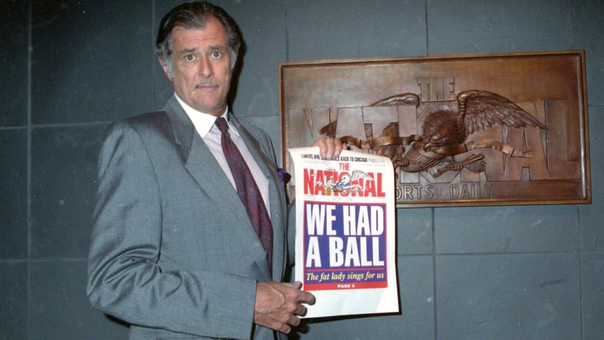 Frank Deford was editor and publisher of the National Sports Daily, which closed in 1991.