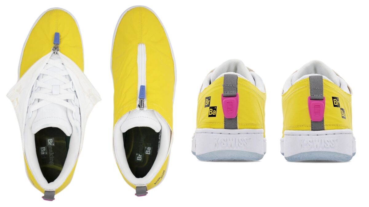 Jood Norm Bourgondië K-Swiss X 'Breaking Bad' shoes hit retail on February 20 - Los Angeles Times