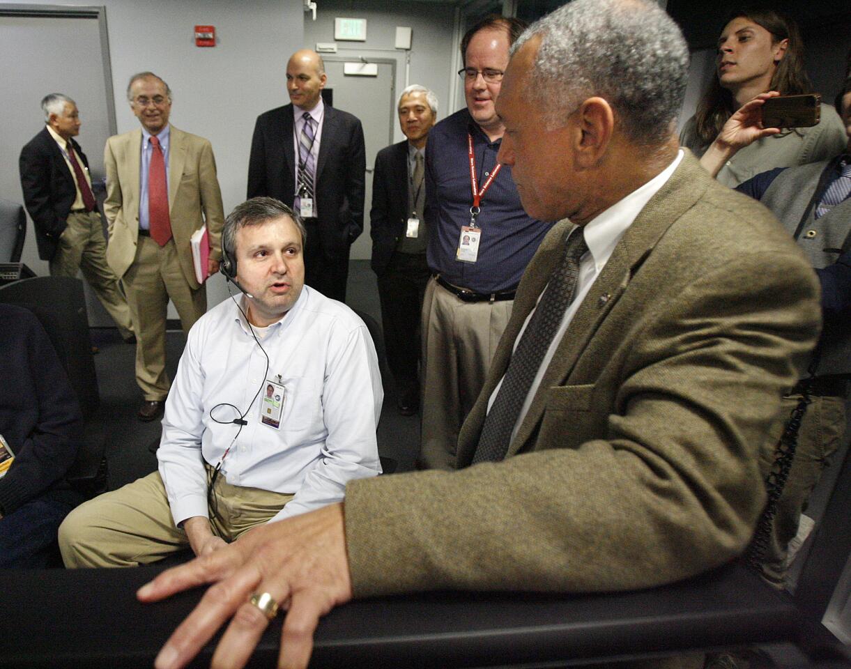 NASA Administrator Charles Bolden visits JPL