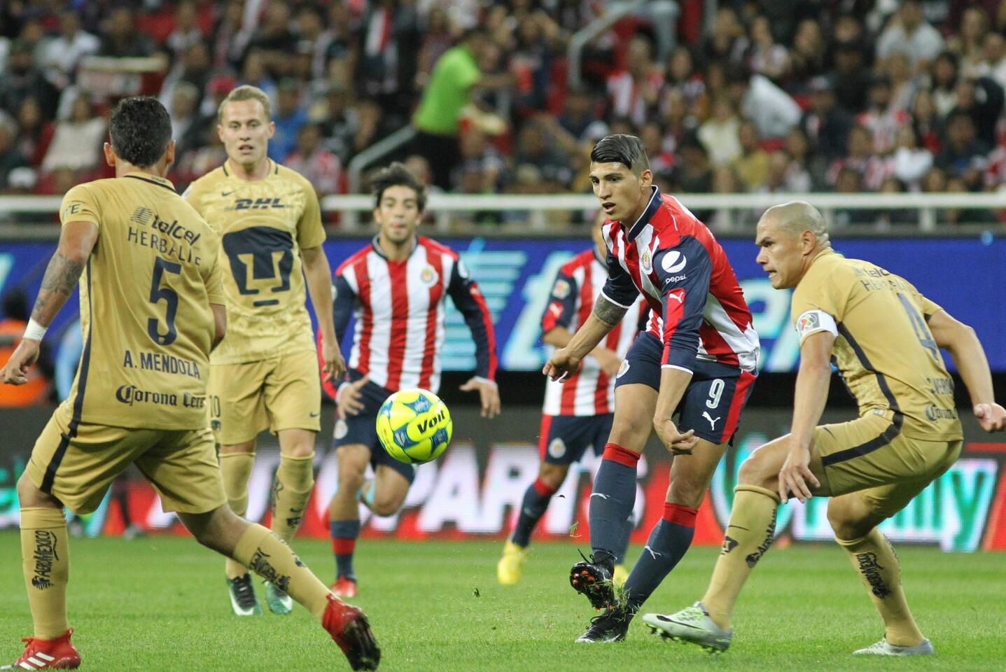 Liga MX: Chivas 2-1 Pumas UNAM