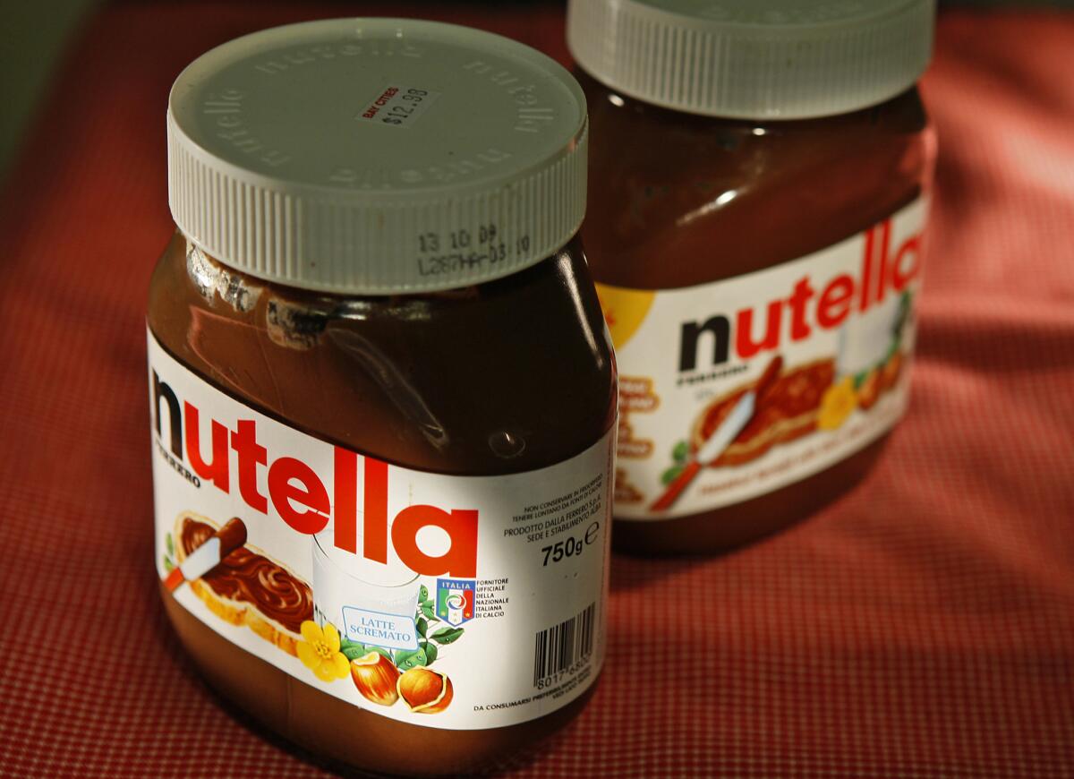 Two Nutella snacks enter US market