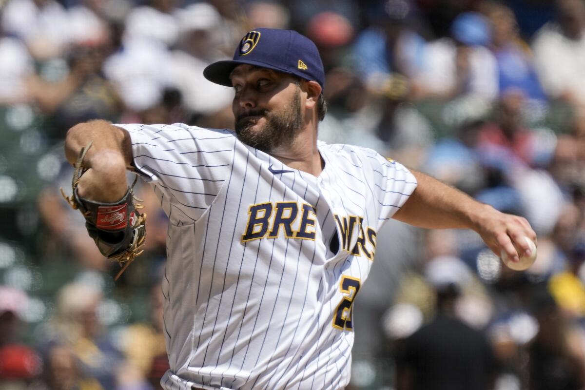 Brewers vs. Reds Probable Starting Pitching - July 25