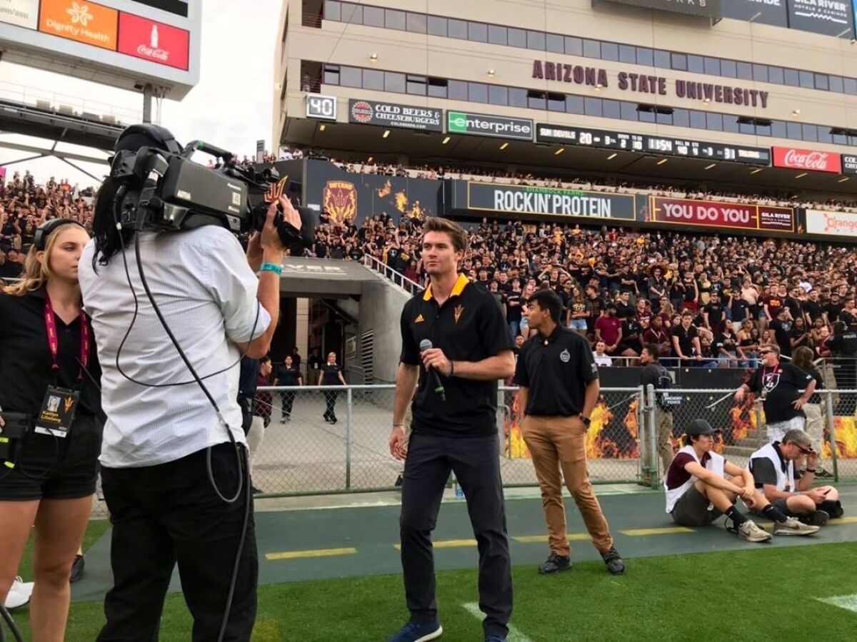 Scotty Gange started a job last week at KUSA, the NBC affiliate in Denver.