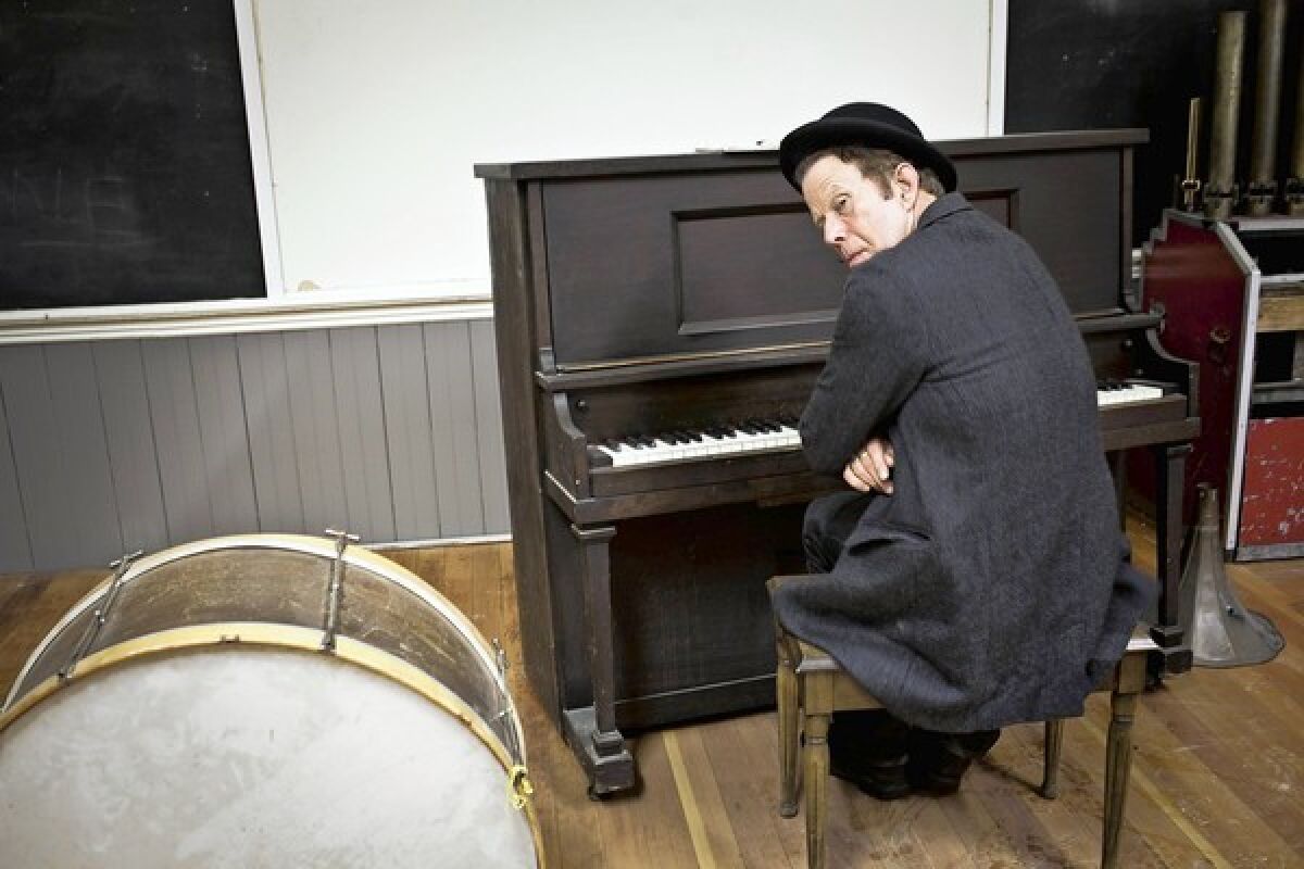 KEY TO THOSE TUNES: Tom Waits on where he gets his ideas: "Once you sit down and decide, 'OK, we're going to write some tunes,' then you've begun."