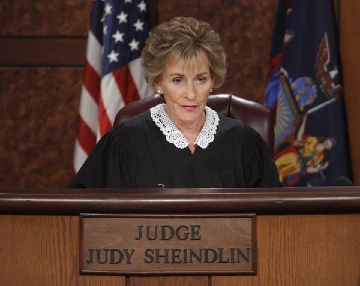 Judy Sheindlin of "Judge Judy" will be on the air at least through 2017.