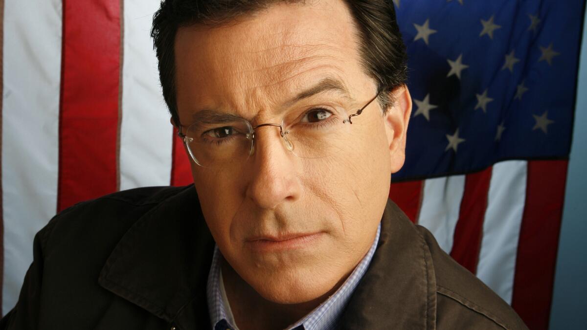 Stephen Colbert takes over for David Letterman on Sept. 8.