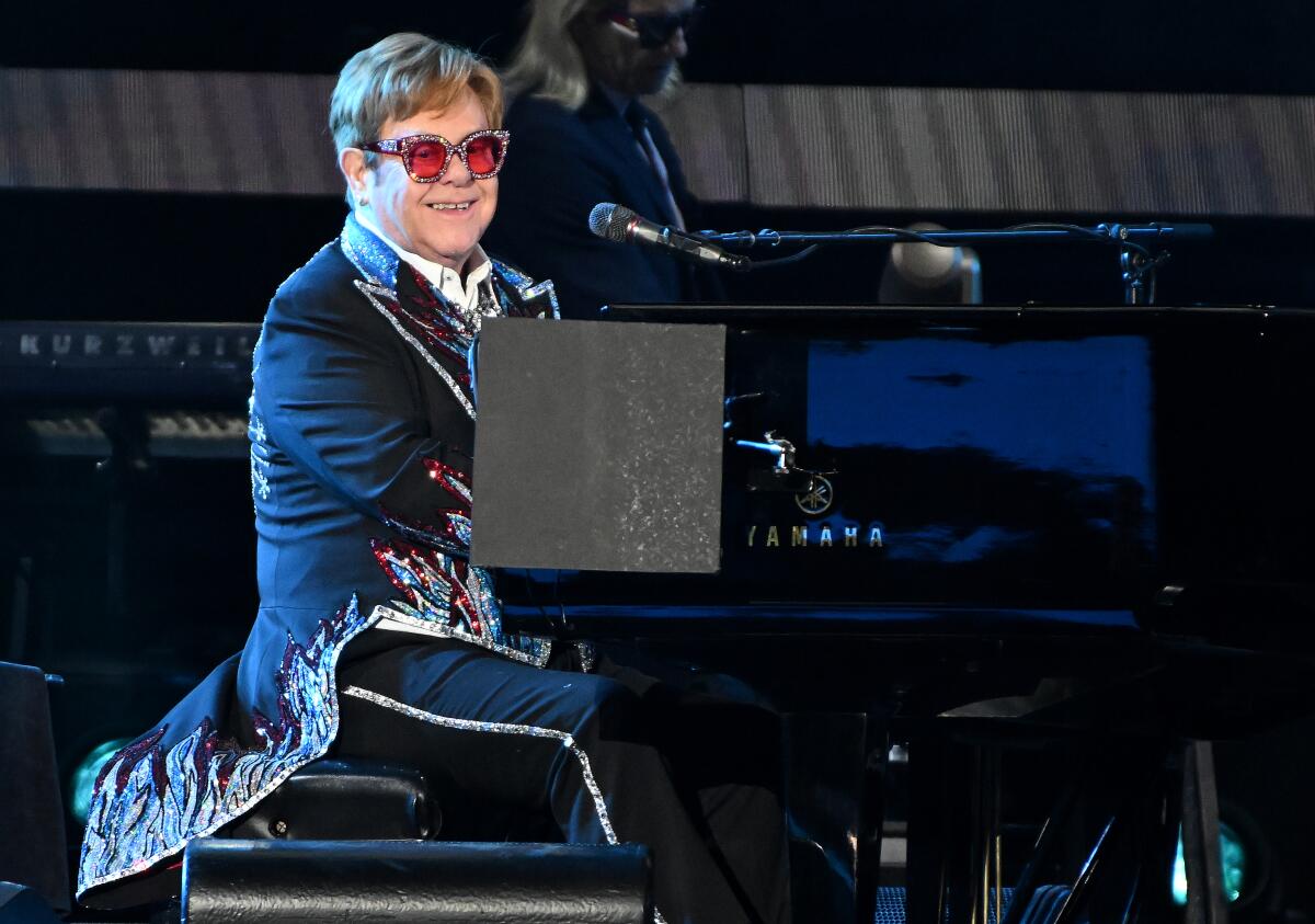 Revisiting Elton John's iconic 1975 Dodger Stadium concerts - Los Angeles  Times