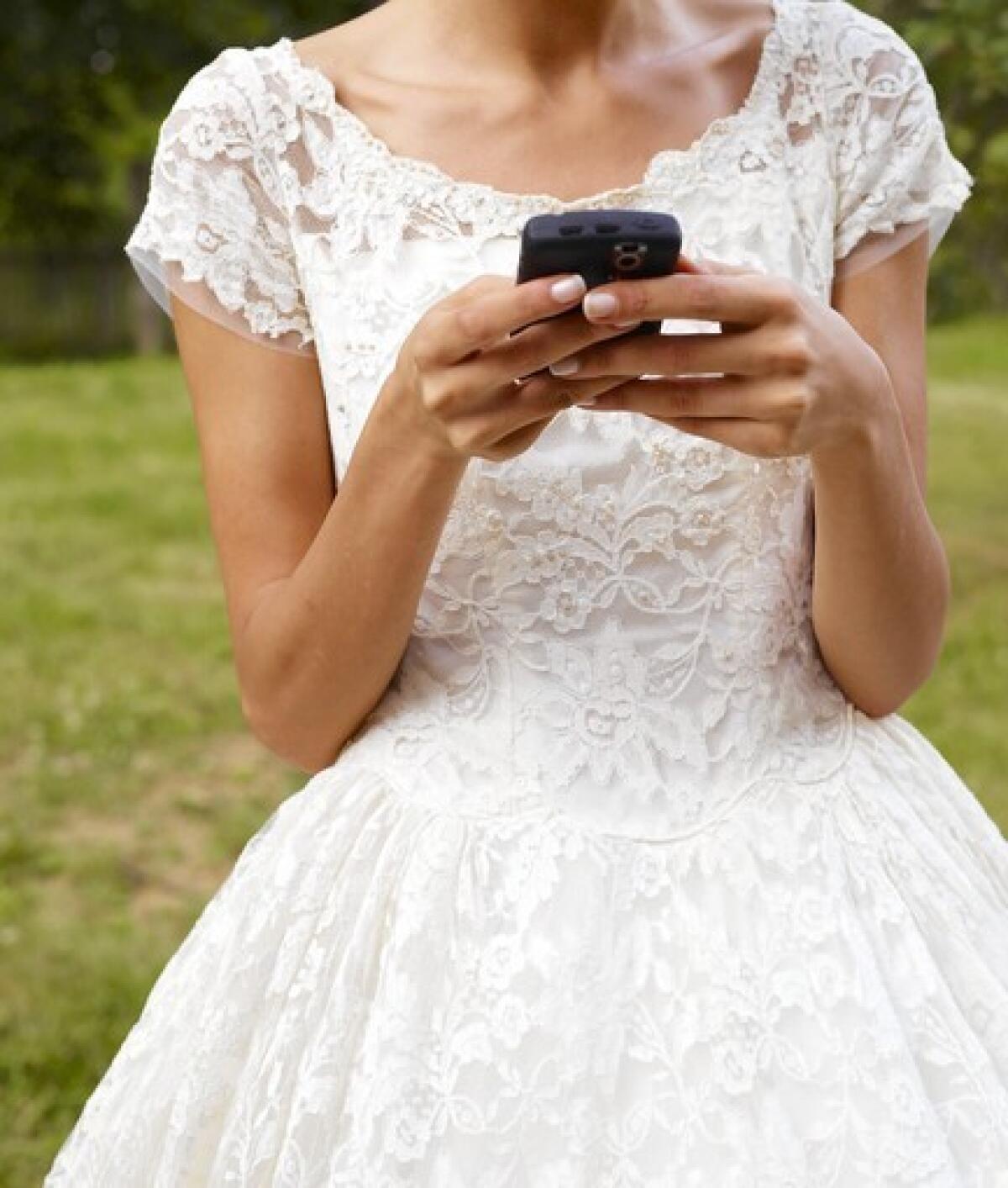 Focus on being present at the wedding rather than getting distracted by the digital world.