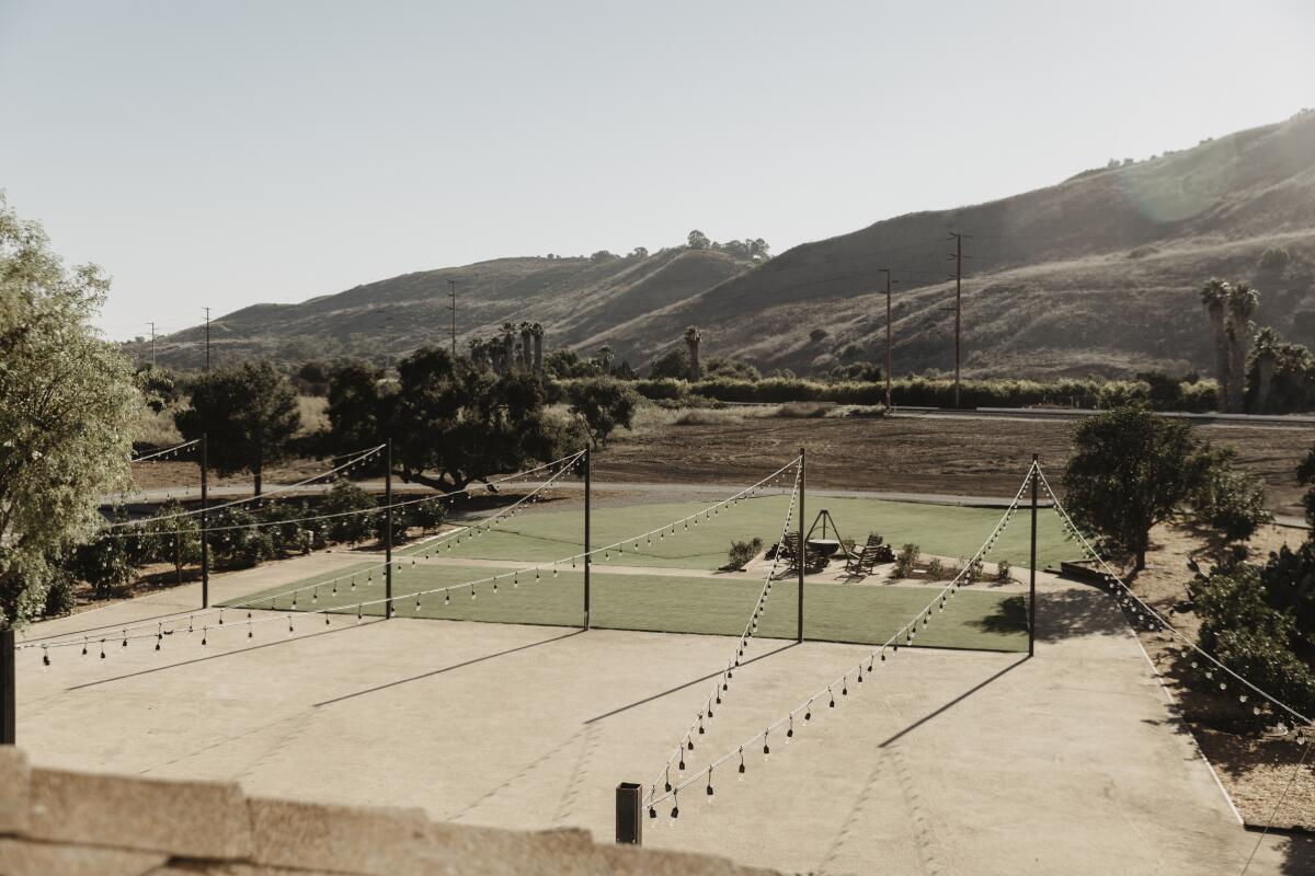 Sweeping views at the historic Swanner House property in San Juan Capistrano.