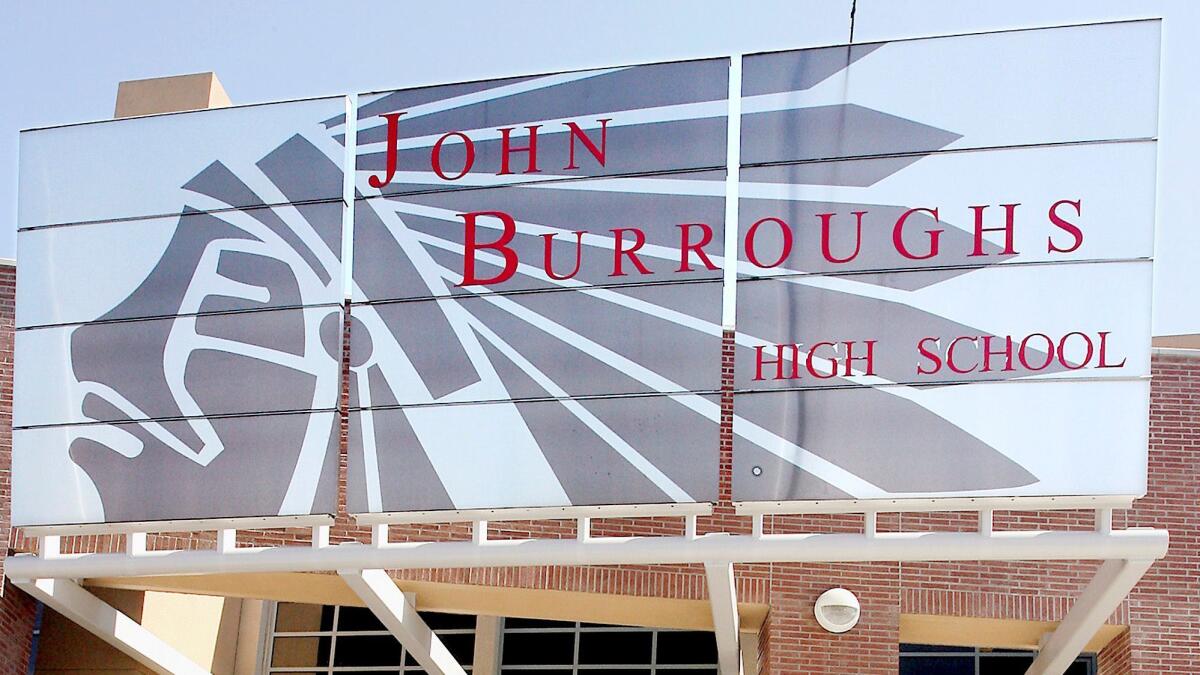 Los Angeles County Department of Public Health officials have identified an individual at John Burroughs High School that has been diagnosed with a possible case of tuberculosis.