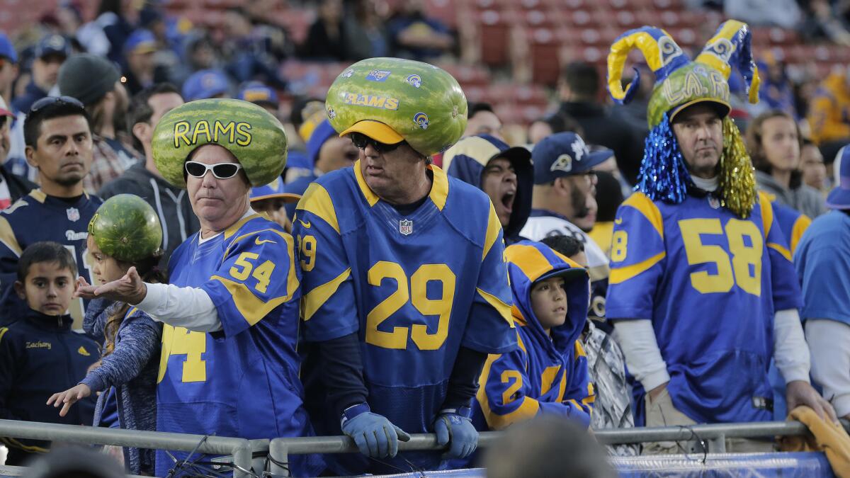 Die-hard Rams fans might want to enter the Guess Our Games contest, which offers a $1-million prize for correctly predicting the week and day for each game on the Rams' 16-game 2017 schedule.