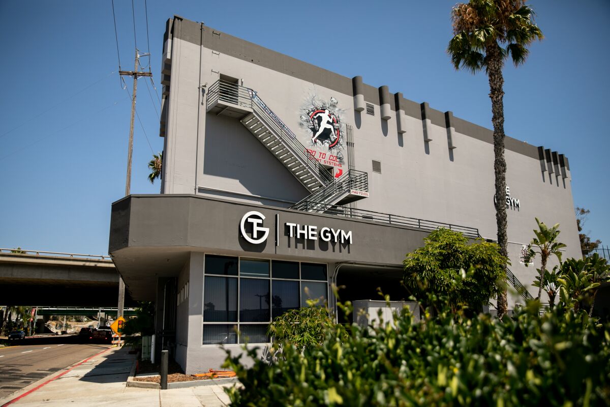 A community coronavirus outbreak has been linked to The Gym in Pacific Beach.