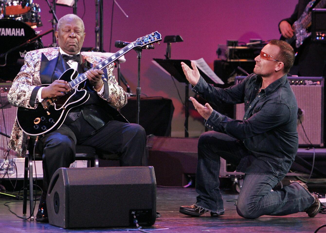 B.B. King and Bono | 2008