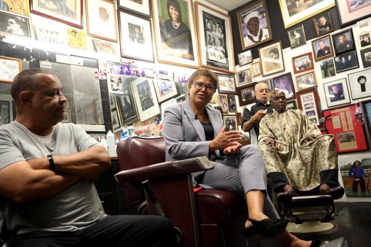 Los Angeles Mayoral Candidate and Congresswoman Karen Bass