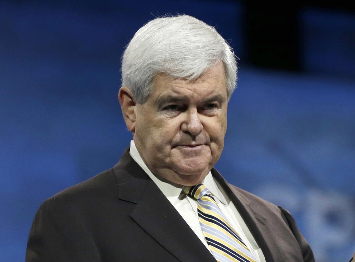 Newt Gingrich told Sean Hannity on Hannity's radio show that Indiana ice cream maker Bonnie Doon Ice Cream Corp. is being forced to close its doors because of Obamacare.