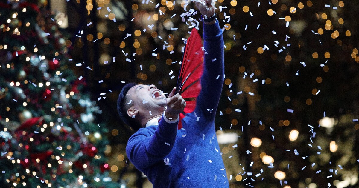 Americana At Brand Holds Annual Tree Lighting Ceremony Los