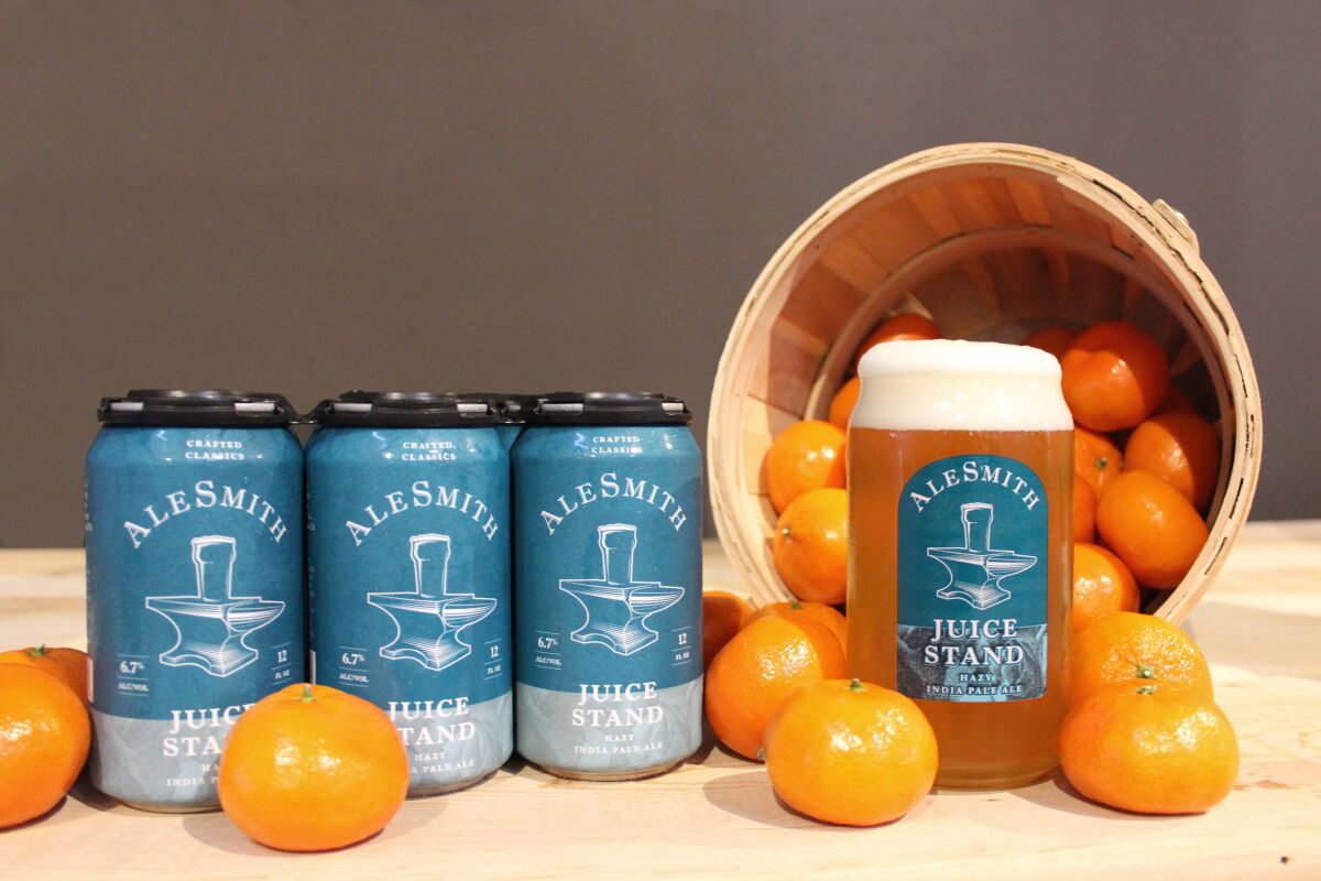 AleSmith Juice Stand is available year round.