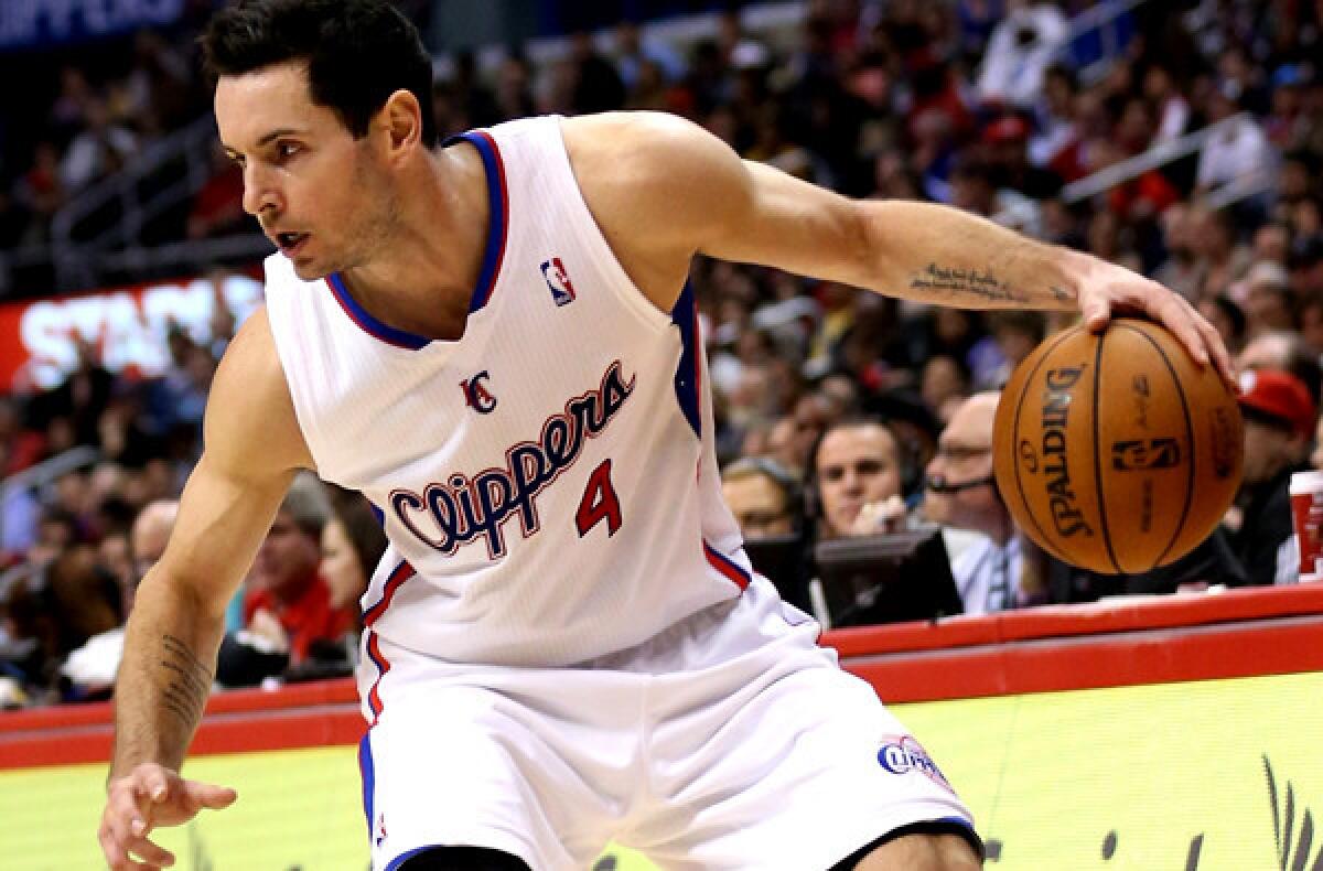 Clippers guard J.J. Redick is averaging 5.8 points a game this season by making 46% of his shots, including 35.9% of his three-pointers.