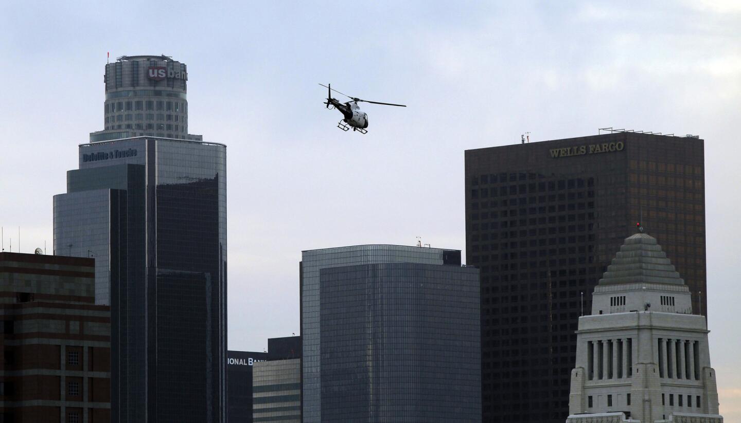LAPD helicopters