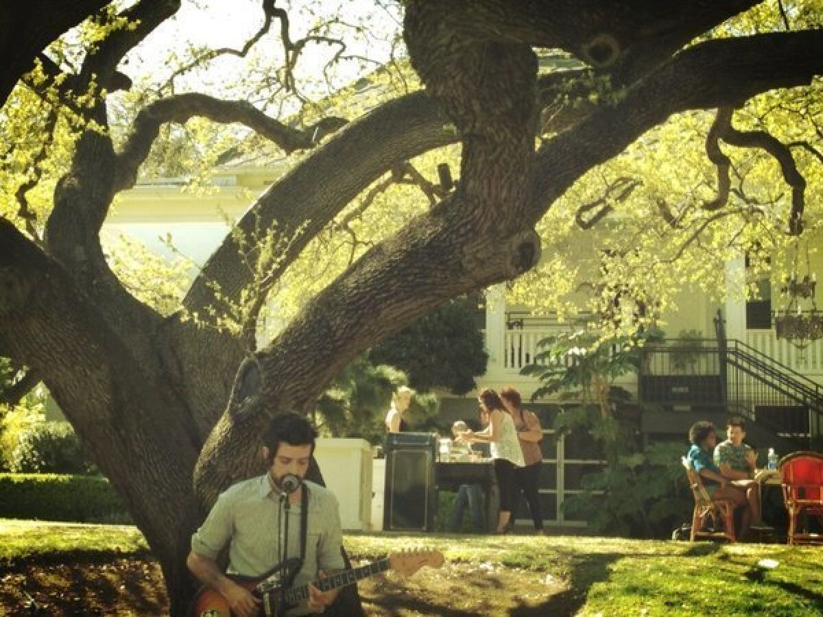 Devendra Banhart performs at Hotel St. Cecilia in Austin on Friday, March 15.