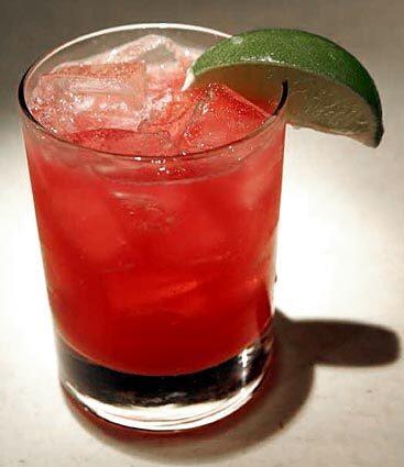 A horseradish and pomegranate margarita at S-Bar is $19.