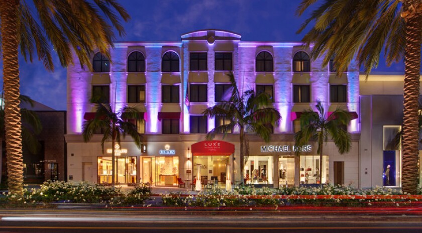 The Luxe Rodeo Drive hotel